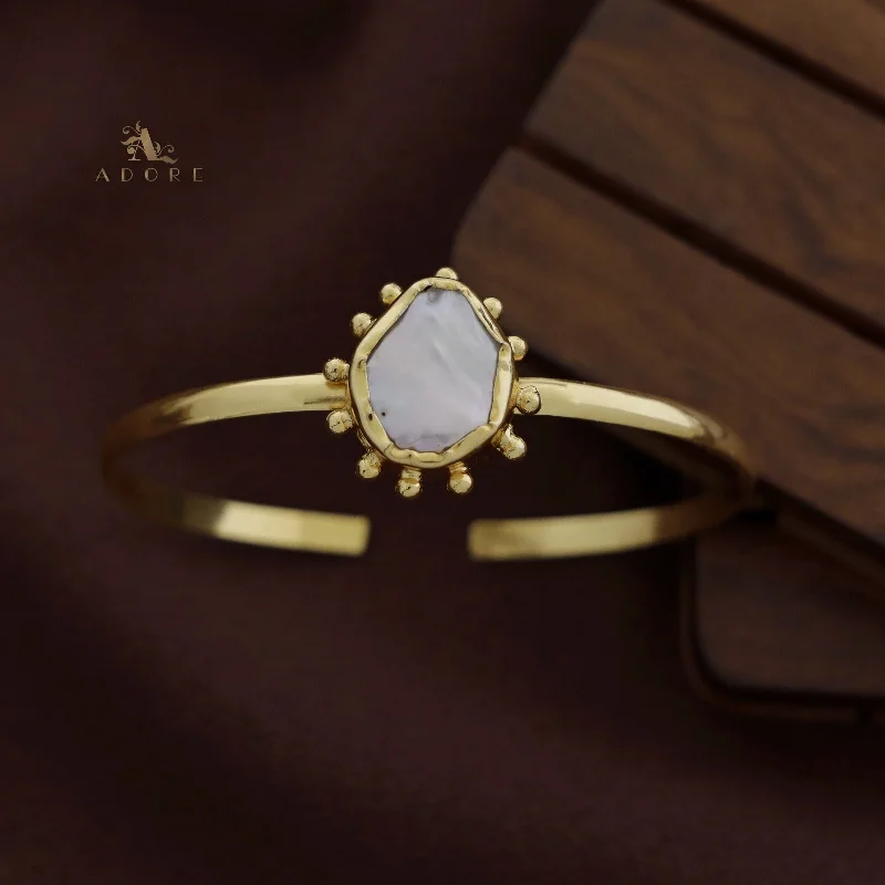 Buy More, Save More On Stunning Jewelry Pieces Golden Dotted Baroque Bangle