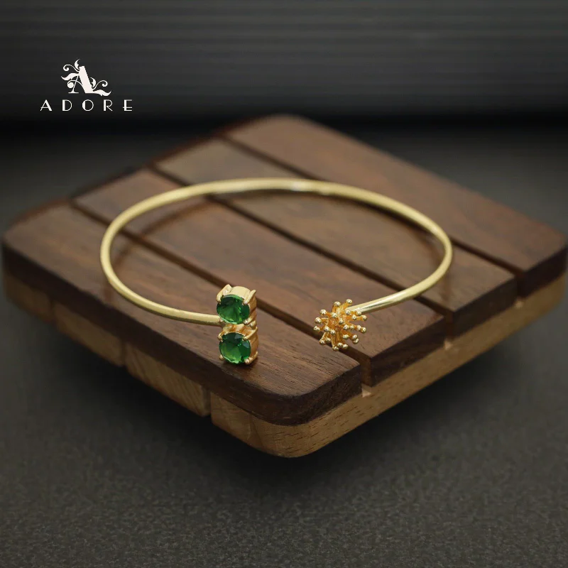 Timeless Beauty, Unbeatable Deals – Jewelry Sale On Golden Dune Dual Glossy Round Bangle