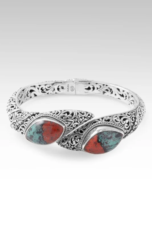 Best Jewelry Sale – Shop Exclusive Designs Now Grace & Mercy Tip-to-Tip Bracelet™ in Chrysocolla Sonora