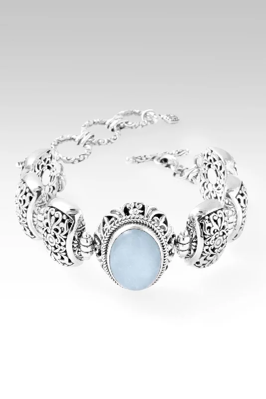 Unmissable Jewelry Clearance – Final Reductions Great is Faithfulness Bracelet™ in Aquamarine