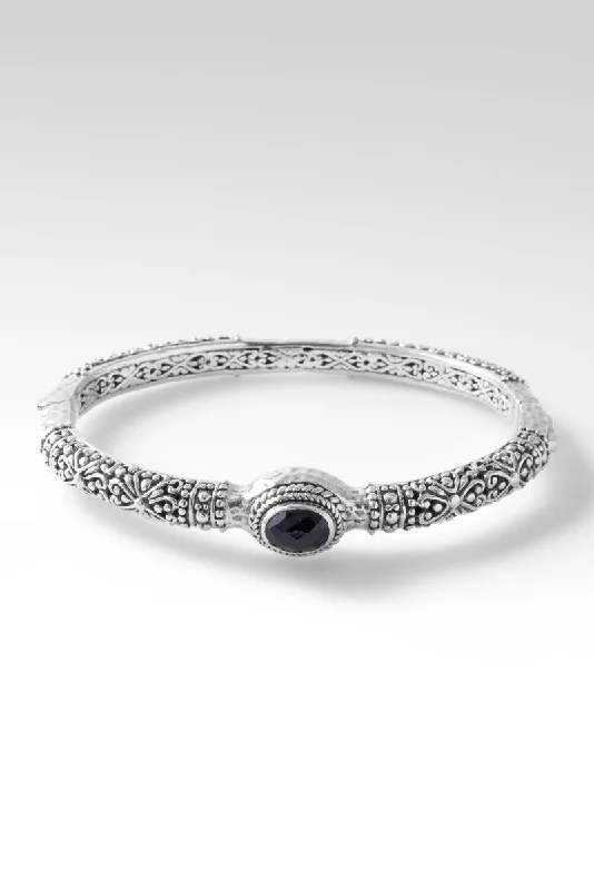 Get The Jewelry You Love At A Price You Love Harmony Bangle™ in Black Spinel
