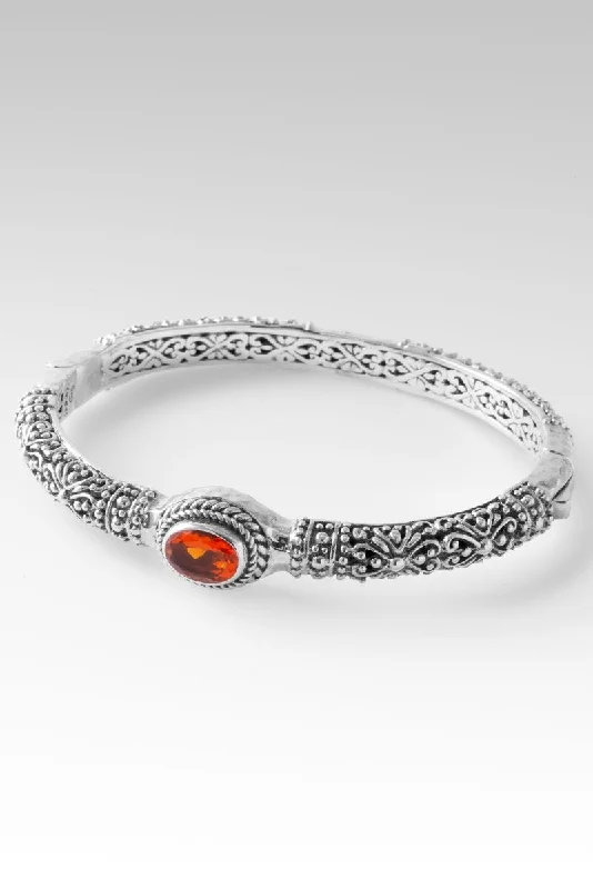 Affordable Luxury Jewelry – Style At A Great Price Harmony Bangle™ in Mexican Fire Opal