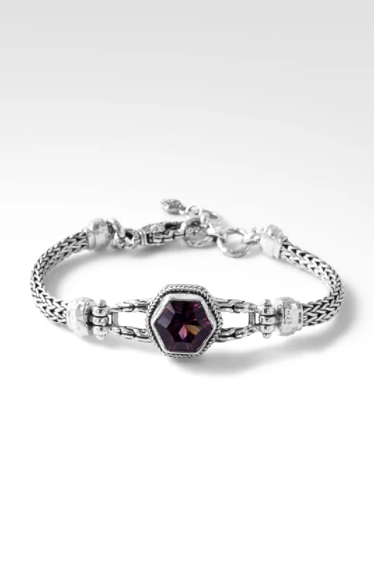Elevate Your Outfit With Discounted Statement Jewelry Heavenly Grace Bracelet™ in Hayward's Muse™ Mystic Quartz