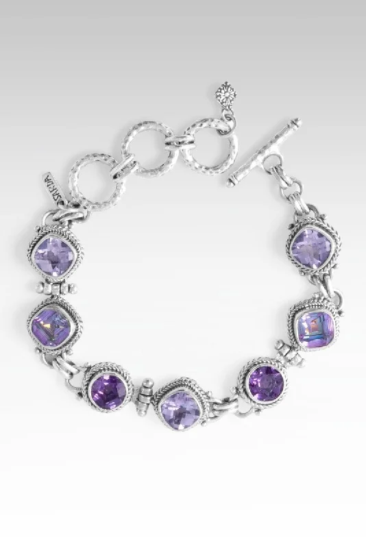 Huge Savings On Premium Jewelry Styles Heartfelt Devotion Bracelet II™ in Lavender Moon Quartz