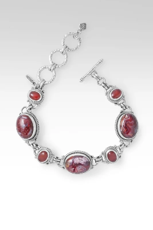 Flash Sale On Exquisite Jewelry – Don't Miss Out Hopeful Vision Bracelet™ in Laguna Lace Agate