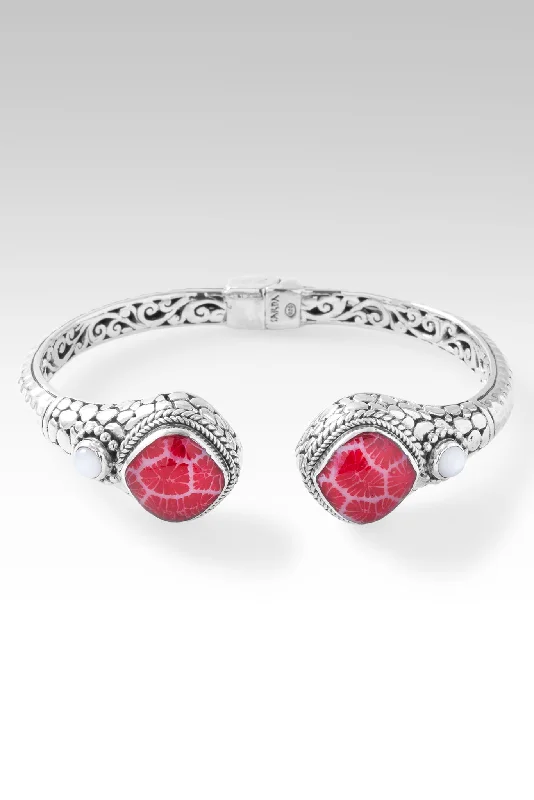 Get Ready To Sparkle – Special Jewelry Discounts Joyful Tip-to-Tip Bracelet™ in Red Indonesian Coral