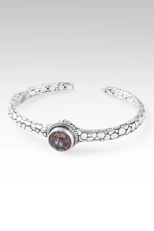 Affordable Glamour – Premium Jewelry For Less Love One Another Cuff II™ in Northern Lights™ Mystic Quartz Affordable Glamour – Premium Jewelry For Less Love One Another Cuff II™ in Northern Lights™ Mystic Quartz