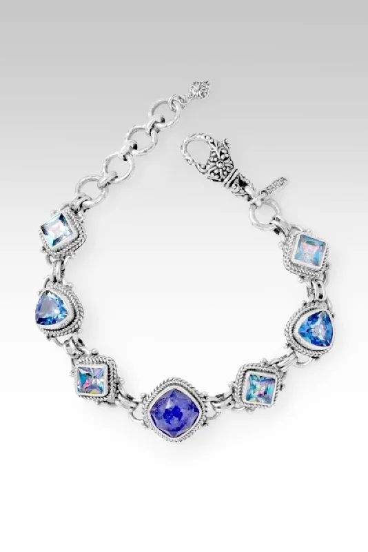 Elegant Rose Gold Jewelry For A Stylish Touch Loving Kindness Bracelet™ in Tanzanite Elegant Rose Gold Jewelry For A Stylish Touch Loving Kindness Bracelet™ in Tanzanite