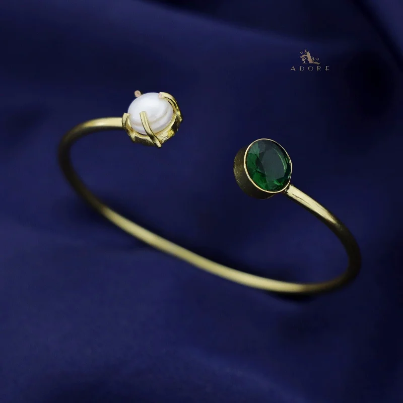 Jewelry Deals That Outshine The Rest Bisiya Golden Glossy Pearl Bangle
