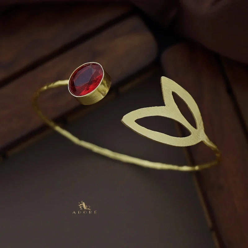 Your Dream Jewelry At Dream Prices Manvi Twin Leaf Glossy Bangle
