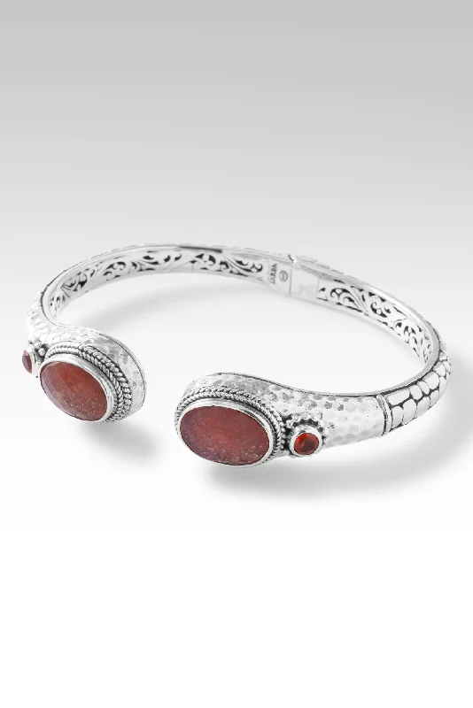 Get Ready To Sparkle – Special Jewelry Discounts Radiant with Light Tip-to-Tip Bracelet™ in Orange Sunstone