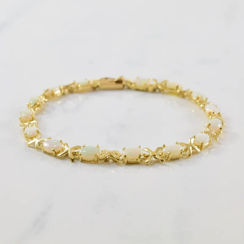 Jewelry Sale – Exclusive Styles At Lower Prices XO Opal Bracelet | 3.75ctw | 7" |