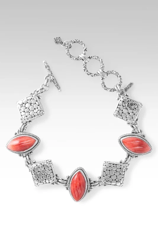 Shop Stylish Jewelry Now And Save Big Path of Peace Bracelet™ in Red Spiny Oyster