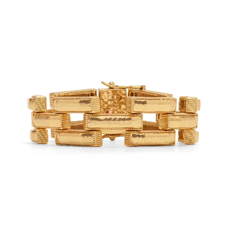 Stunning Jewelry At A Fraction Of The Price Pathway Link Bracelet, 7.5" - Gold