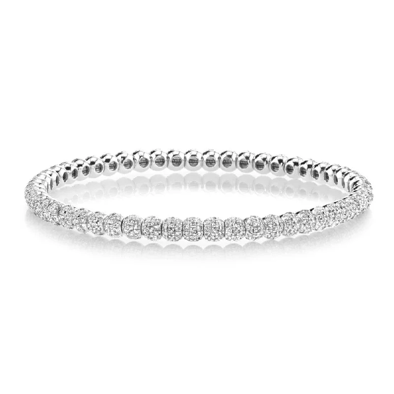 Premium Jewelry, Premium Discounts – Act Fast MEN'S DIAMOND PAVE BALL BRACELET