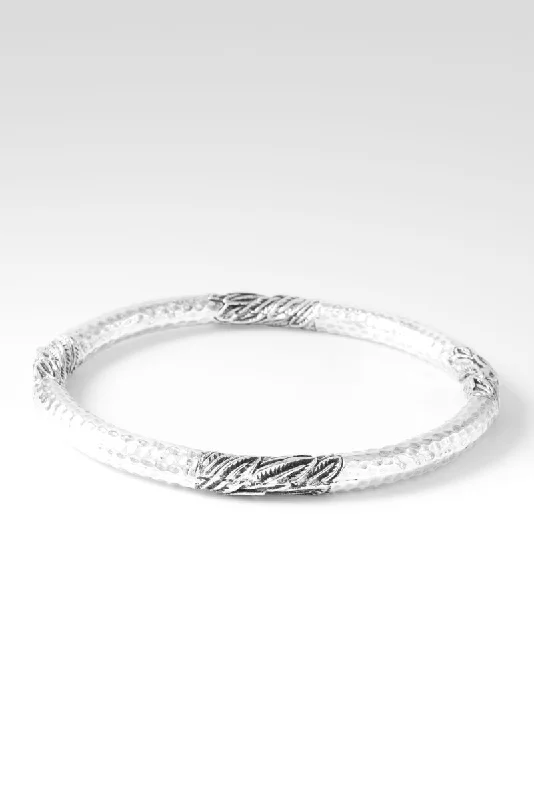 Fashion-Forward Jewelry At Incredible Prices Peace Be Still Bangle™ in Leaves