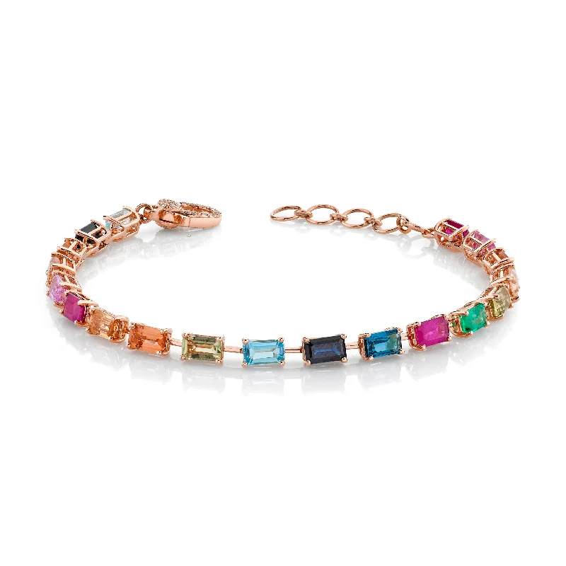 Trending Jewelry Styles Now At Limited-Time Discounts RAINBOW TENNIS BRACELET