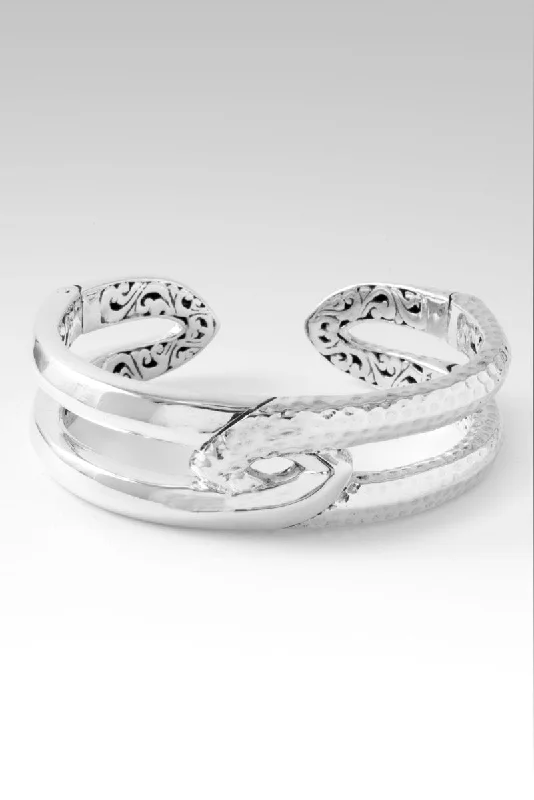 Fashion-Forward Geometric Jewelry For Contemporary Style Serene Love Cuff™ in Hammered Fashion-Forward Geometric Jewelry For Contemporary Style Serene Love Cuff™ in Hammered