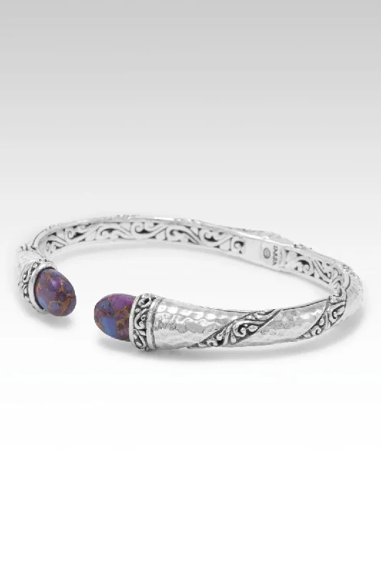 Bestselling Jewelry Now On Sale – Elevate Your Look Stand Firm In Faith Tip-to-Tip Bracelet™ in Purple Mohave Kingman Turquoise