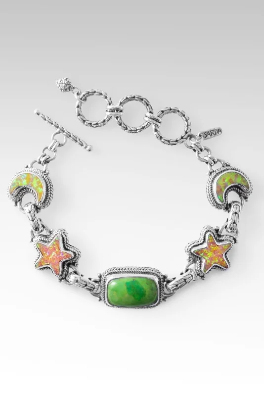 Elegant Jewelry At Unbeatable Offers – Shop Before It's Gone Over The Moon Bracelet™ in Mohave Green Kingman Turquoise