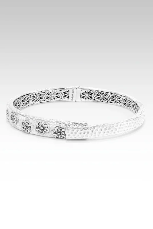 Best-Selling Jewelry Now Available At Special Deals Message of Hope Bangle™ in Frangipani
