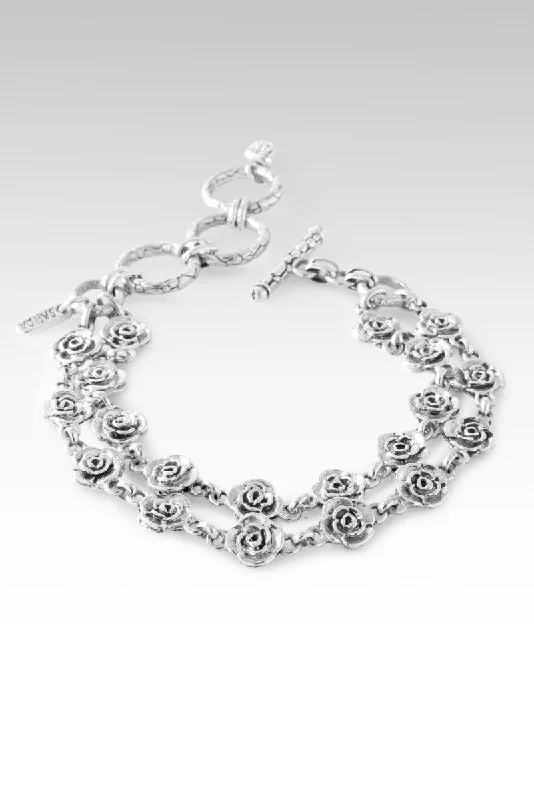 Versatile Layering Jewelry For Effortless Chic Love Planted a Rose Bracelet™ in Roses Versatile Layering Jewelry For Effortless Chic Love Planted a Rose Bracelet™ in Roses