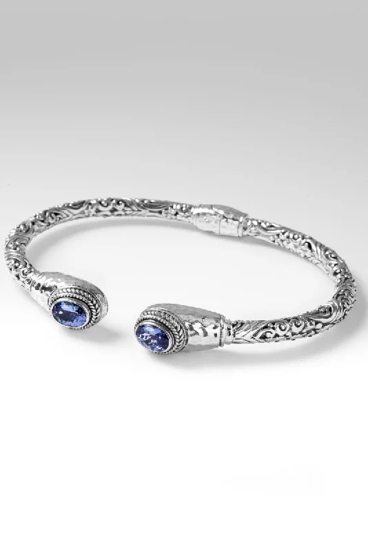 Premium Jewelry, Premium Discounts – Act Fast Heavenly Splendor Tip-to-Tip Bracelet™ in Tanzanite