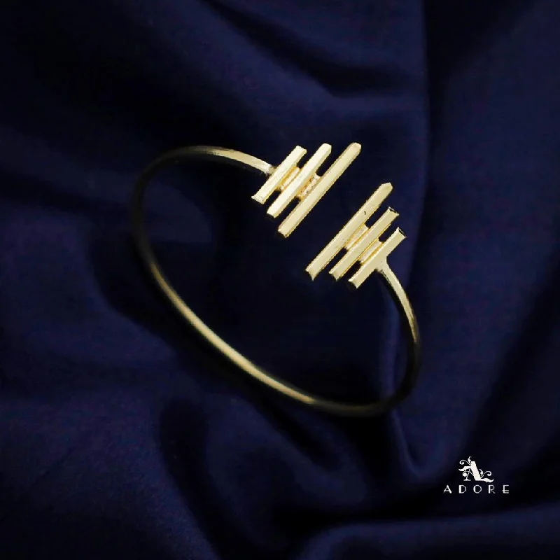Affordable Luxury Jewelry For Every Occasion Triple Double Side Bar Bangle
