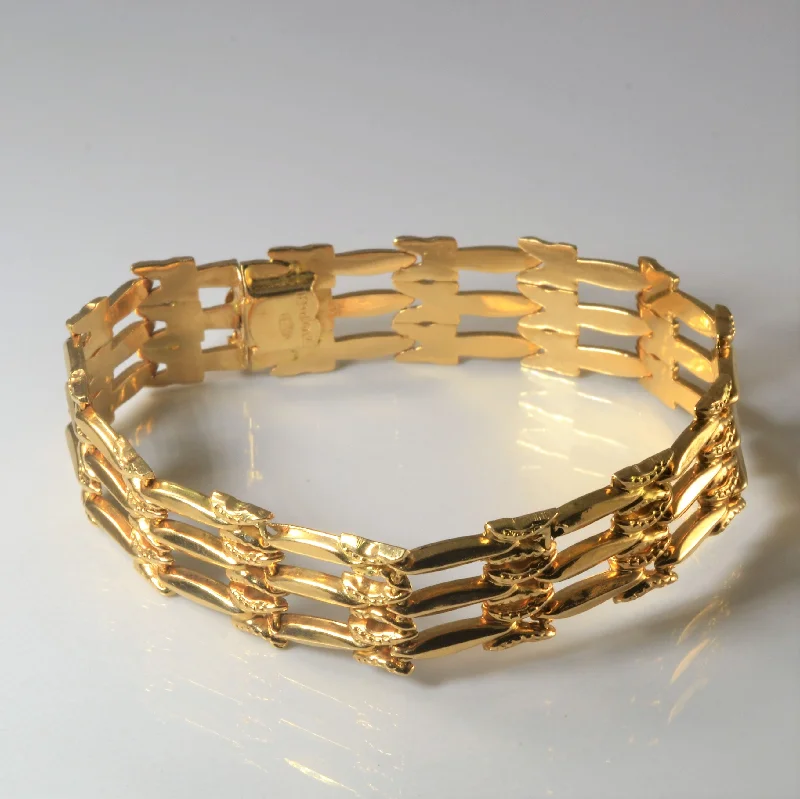 Jewelry Clearance – Final Chance To Save Big Yellow Gold Chain Link Bracelet | 7.5" |