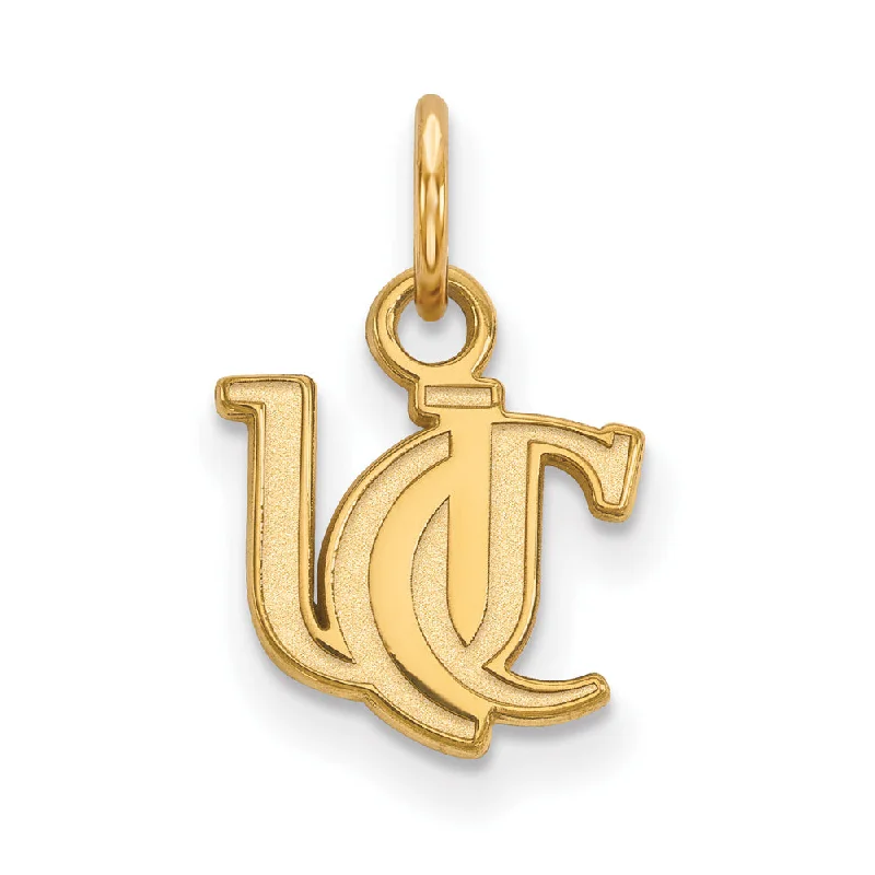 14k Yellow Gold U of Cincinnati XS (Tiny) Charm or Pendant