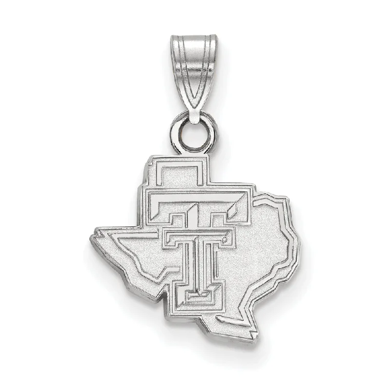 Luxury Meets Affordability – Jewelry Sale Live Now Sterling Silver Texas Tech U. Small Pendant