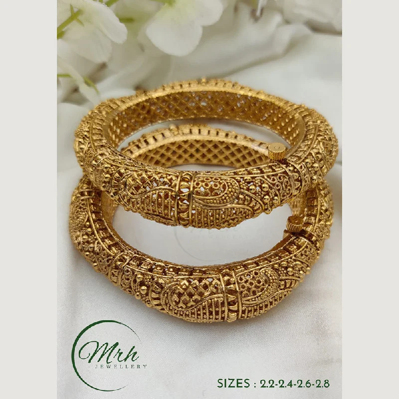 Special Offers On Handcrafted And Designer Jewelry Jewel Addiction Copper Gold Plated Bangles Set