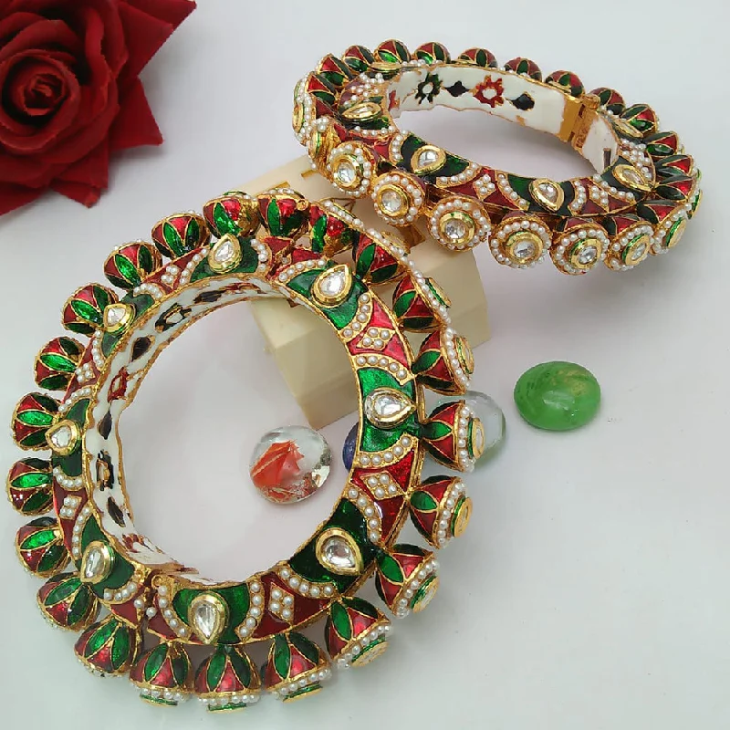 The Perfect Accessory For Less – Jewelry Sale Live Manisha Jewellery Gold Plated Bangles Set