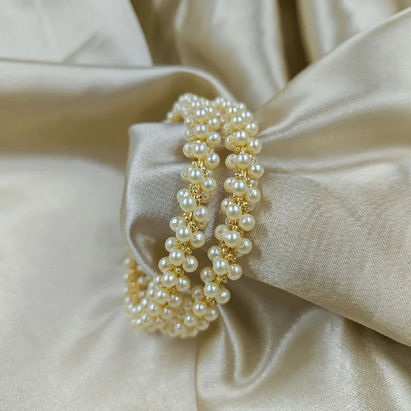 Breathtaking Jewelry At Limited-Time Savings Manisha Jewellery Gold Plated Beads Bangles Set