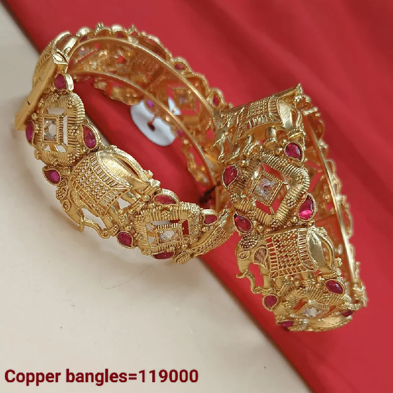 Best Jewelry Deals – Premium Quality At Exclusive Discounts Padmawati Bangles Gold Plated Pota Stone Bangles Set