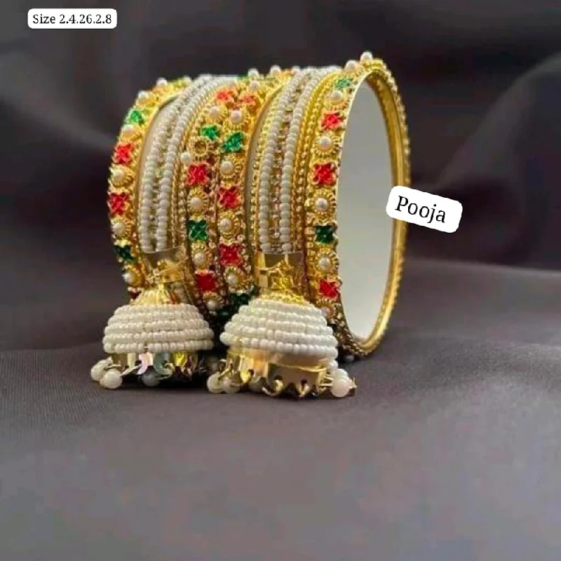 Shine Without Limits – Jewelry Sale Happening Now Pooja Bangles Gold Plated Bangles Set