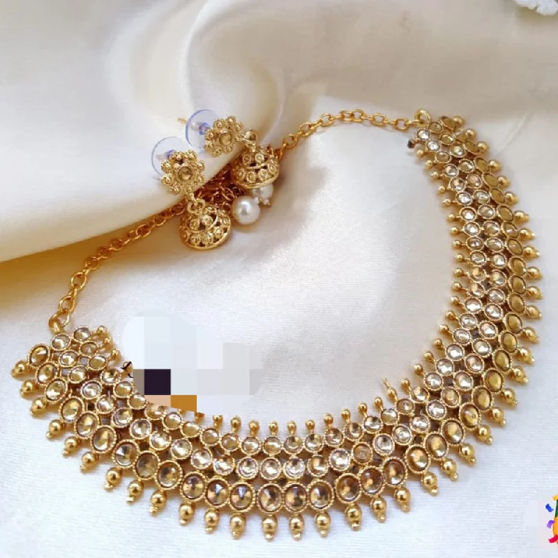 Shop Stylish Jewelry Now And Save Big Pooja Bangles Gold Plated Necklace Set