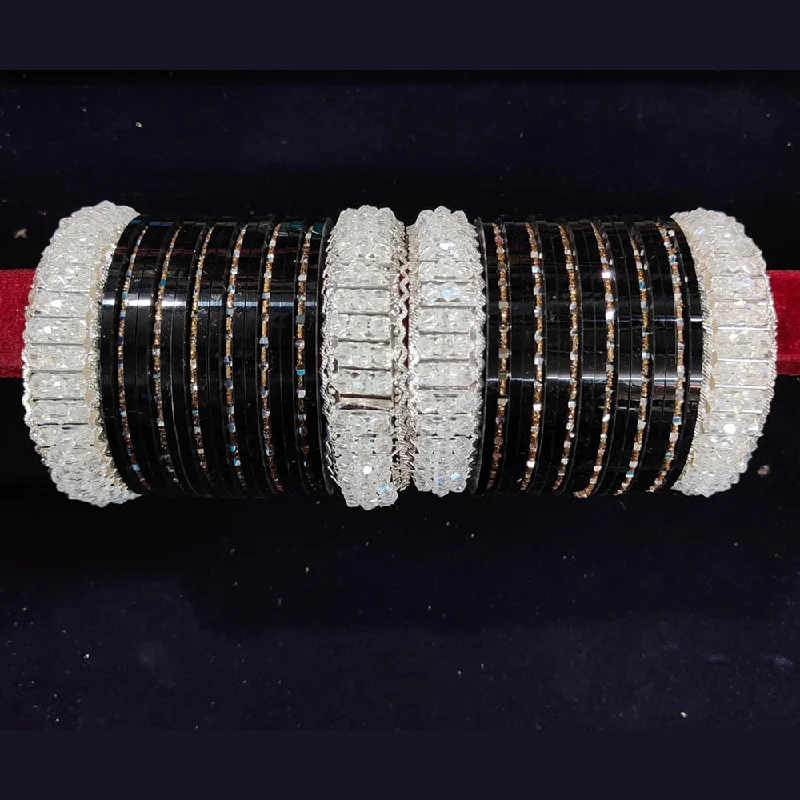 Trendy Minimalist Jewelry For Everyday Wear Pooja Bangles Silver Plated Bangle Set