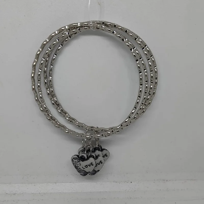 Shop Trending Jewelry With Exclusive Savings Shree Asha Bangles Silver Plated Bangles Set